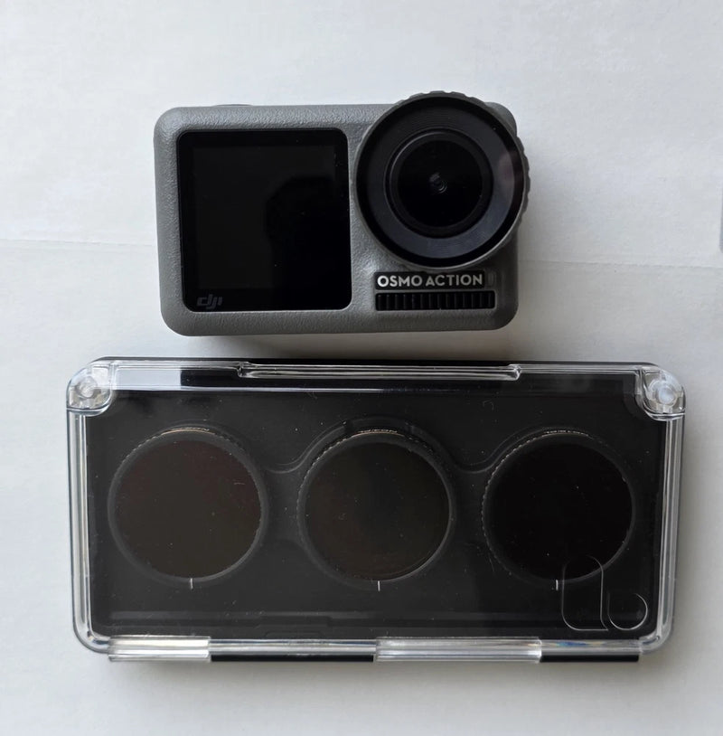 DJI Osmo Action 4K Touch Screen Action Camera with filters