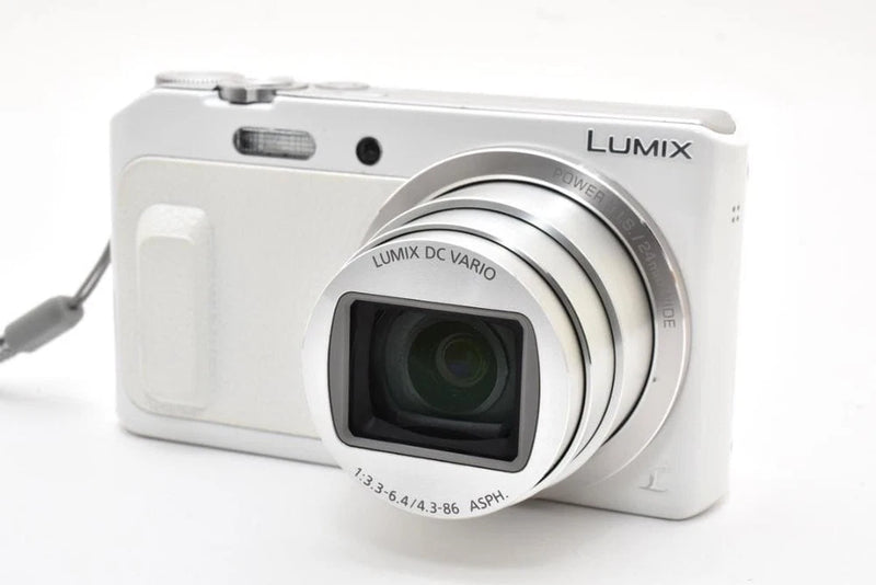 Panasonic LUMIX DMC-TZ57 White Compact Digital Camera Tested Excellent Condition