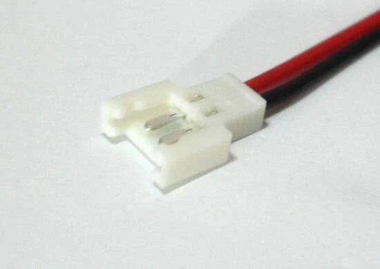 Li-PO Balance 3.7v 1s Battery Male 2 Pin Losi Micro-T Connector 20cm Wire 30pcs