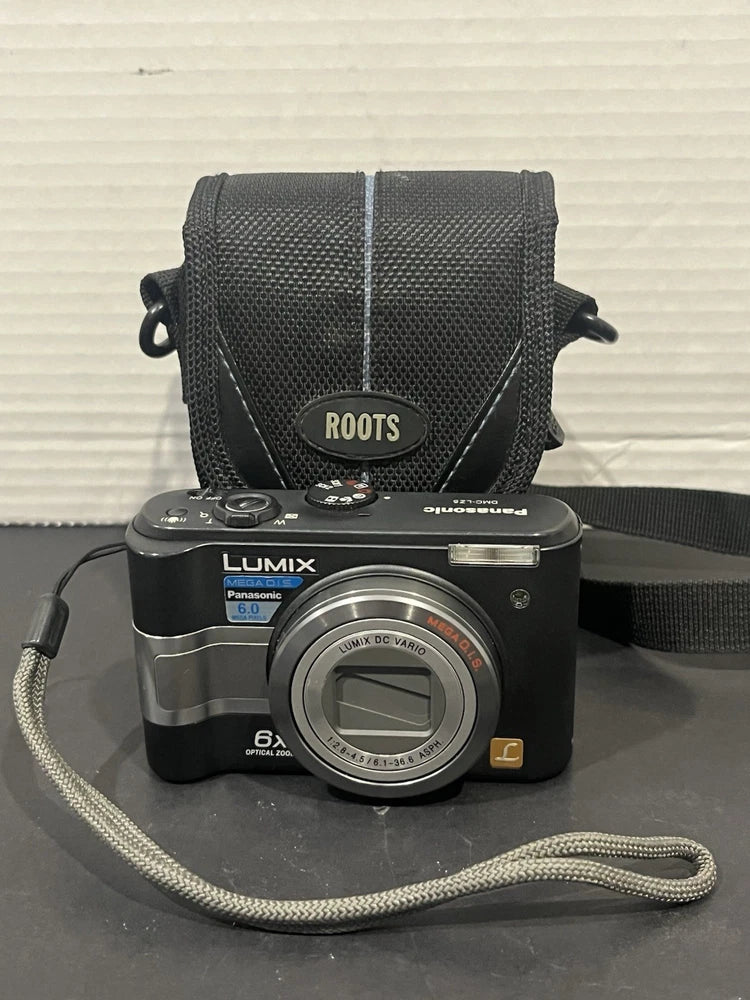 Panasonic Lumix DMC-LZ5 Black 6.0MP Digital Camera With 6x Optical Zoom