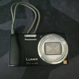 Panasonic Lumix DMC-ZS19 14.1MP Digital Camera, Battery, and Case