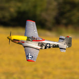 UMX P-51D Mustang ??Detroit Miss?? BNF Basic with AS3X and SAFE Select RC Airplane