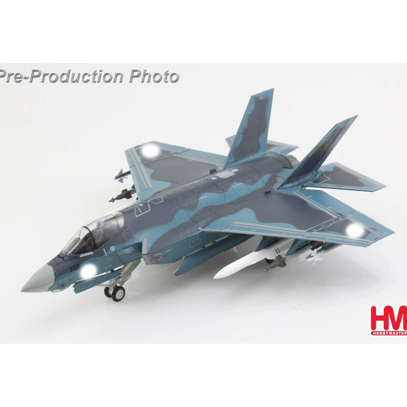 1/72 HA6214 F-35C Fighter Aircraft F-35C JASDF 8th Squadron ASM-3 Missile Model