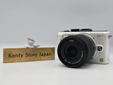 [N.MINT/10k shots/EnglishOK] Panasonic LUMIX DMC-GF1 White + 14-42mm From Japan