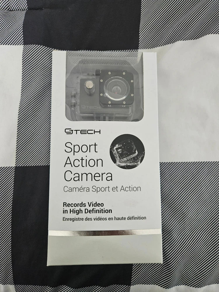 Gtech Sport Action Camera High Definition Video Brand New