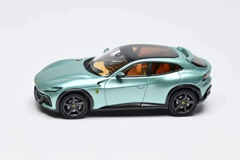 Funny Model 1/64 Ferrari Purosangue V12 SUV FUV Alloy Diecast Car Model Limited