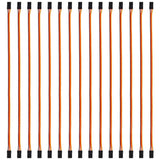 Servo Extension Cable 3Pin Male Female 300Mm/11.8In 15Pcs Lead Wire Connectors Converter