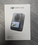 DJI Osmo 360 Standard Combo Native 8k 360?? Camera