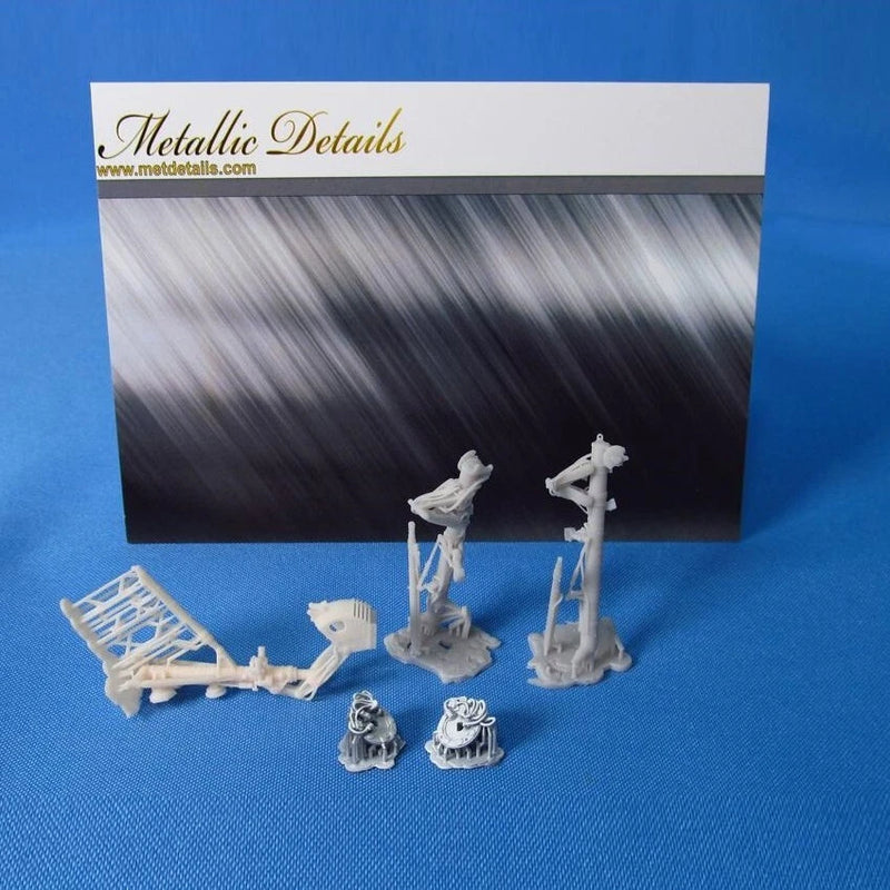 Sukhoi Su-27, Detailing set Landing Gears (for Great Wall Hobby) 1:48 3D-Printed