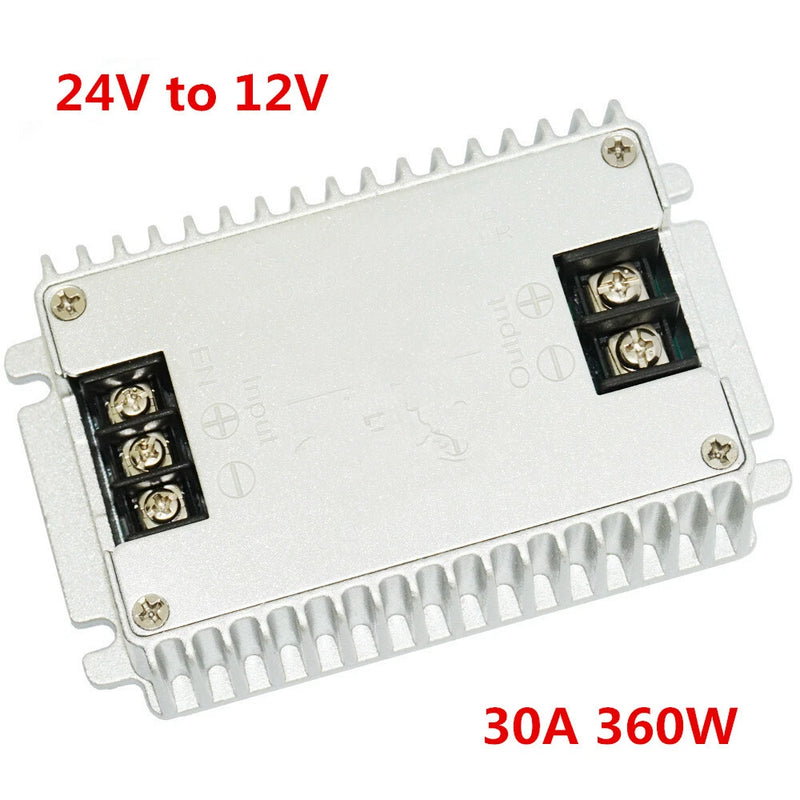 LED advertising screen power 24V to 12V 30A 360W DC power converter