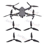 4pcs Low-Noise 8331F Carbon Fiber 3-Blade Propellers for DJI Mavic Pro Platinum