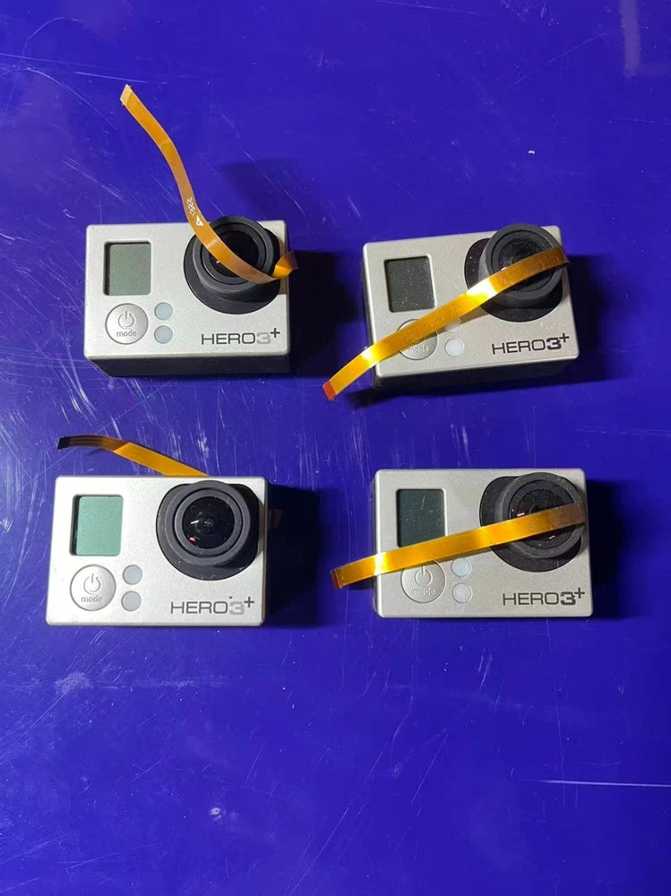 Lot of 4, GoPro Hero3+ Action Camera - PARTS ONLY - UNTESTED