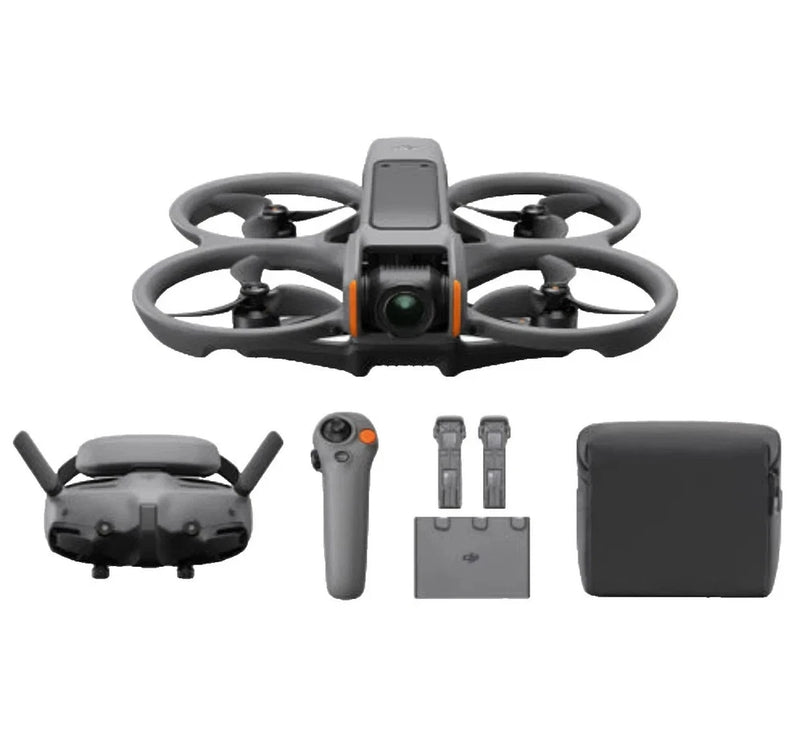 DJI Avata 2 Fly More Combo FPV Camera Drone 3 Batteries + Goggles 3 + RC Motion