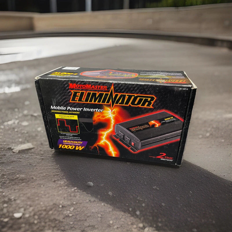 Motomaster Eliminator Power Inverter 1000W Car Converter Heavy Duty NEW IN BOX