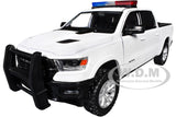 2019 RAM 1500 LARAMIE WHITE LIGHTS & SOUNDS 1/27 DIECAST MODEL BY MOTORMAX 79544