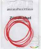 Scale Production 1/24 Ignition Wire - Red (1m)