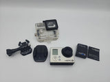 GoPro HERO3 Silver CHDHX-301 Action Camera, Battery & Case TESTED