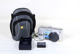 Panasonic Lumix DMC-TZ1 Digital Camera w/ Battery, Charger & Case