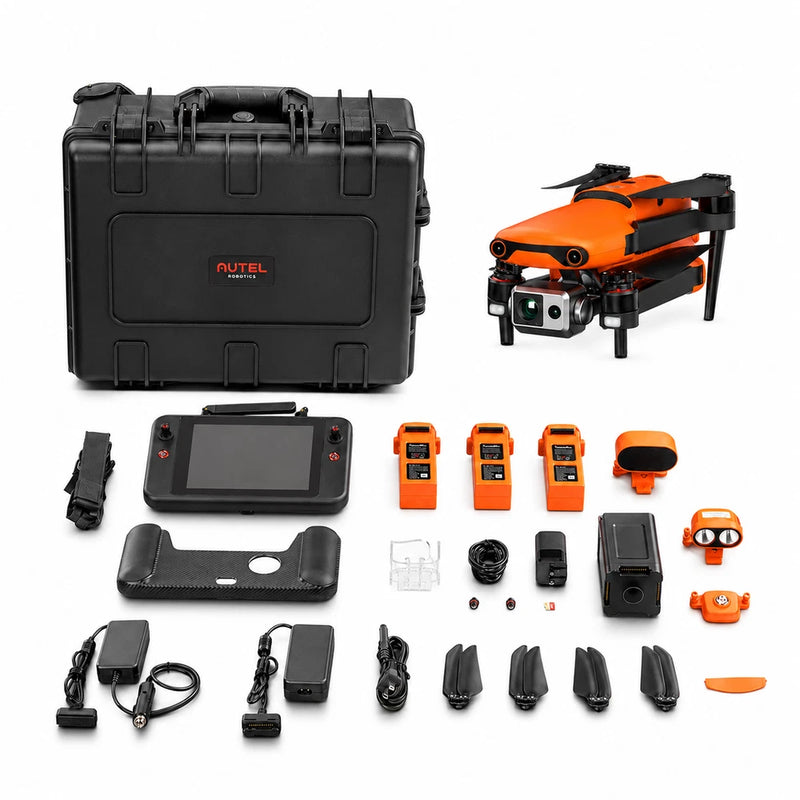 Autel EVO II Dual 640T V3 Enterprise Drone Bundle Thermal Camera 50MP Smart Ctrl