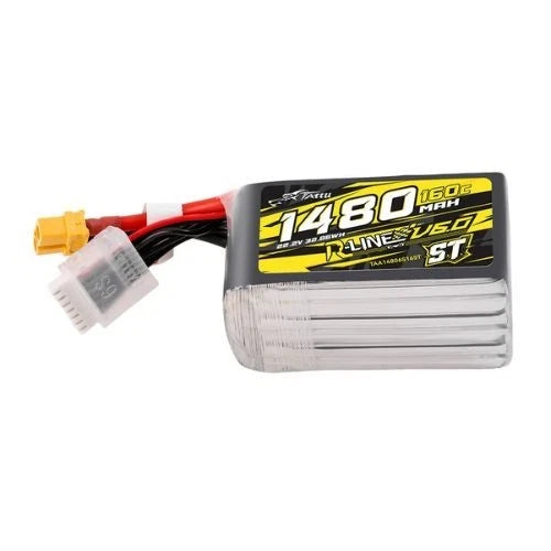 1480mAh 160C 6S 22.2V ST R-Line Version 6.0 Lipo Battery Pack with XT60 Plug Battery