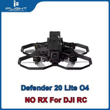 Black HD cinewhoop quadcopter with four arms and central camera mount