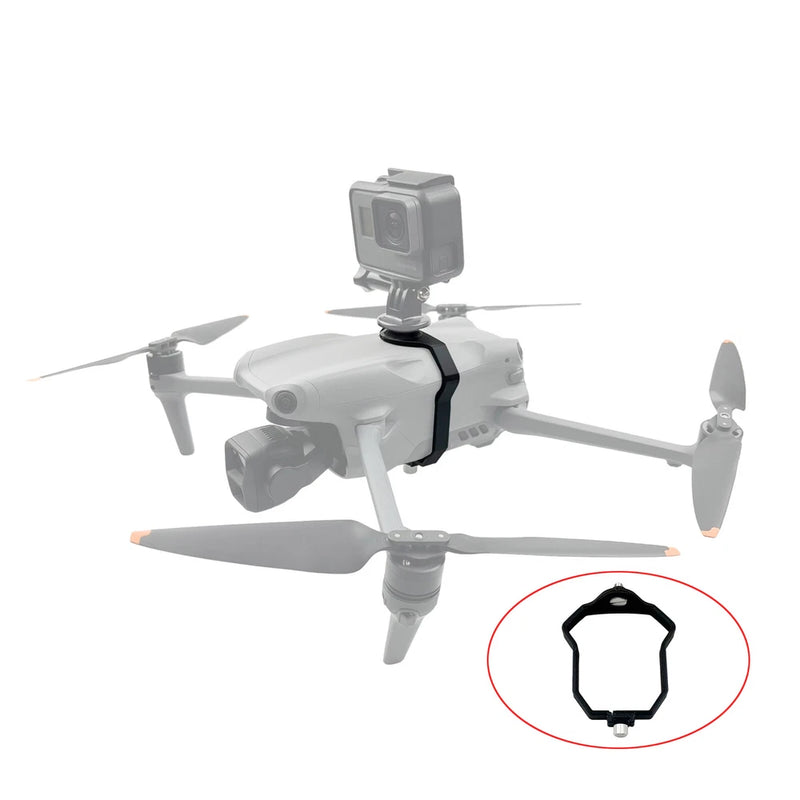 Propeller fixed mount bracket adapter with hex mounting base