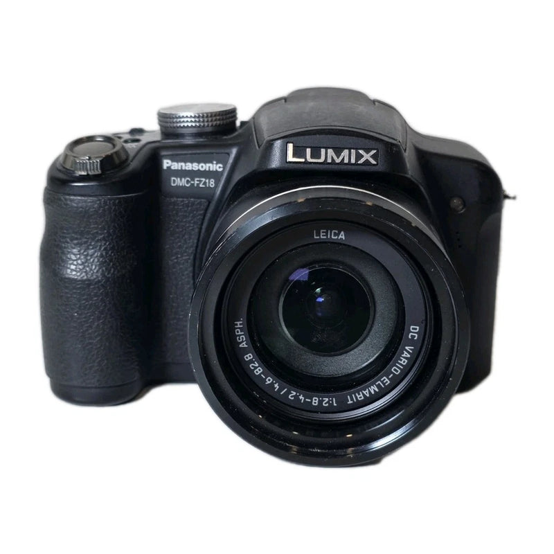 Panasonic LUMIX digital camera with black body and LEICA lens, tested