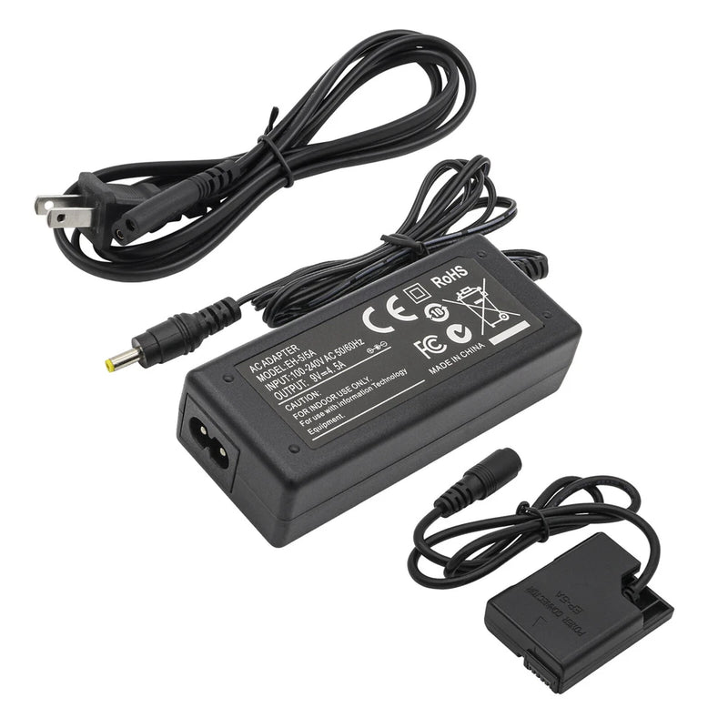 Kastar EH-5 AC Adapter Plus EP-5A Power Supply Connector Kit for Nikon Cameras