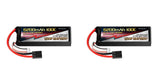 2X VANT 6200MAH 3S 11.1 100C LIPO BATTERY FITS TRAXXAS  SLASH STAMPEDE RUSTLER
