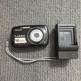 Panasonic LUMIX DMC-S3 14.1MP Digital Camera W/ Battery & Charger. TESTED WORKS