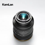 KamLan 32mm F1.1 Manual Focus Portrait Lens for Canon Sony Fujifilm M43 mount