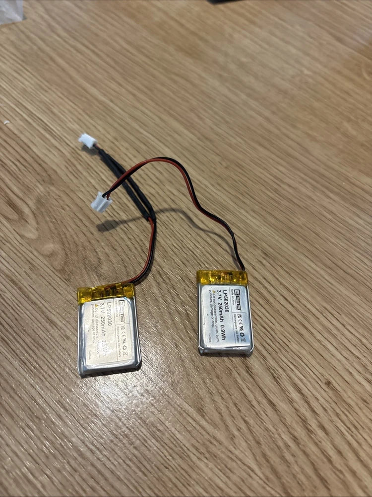 EEMB 3.7V 250mAh lithium polymer (LiPo) rechargeable batteries with JST connecto Battery