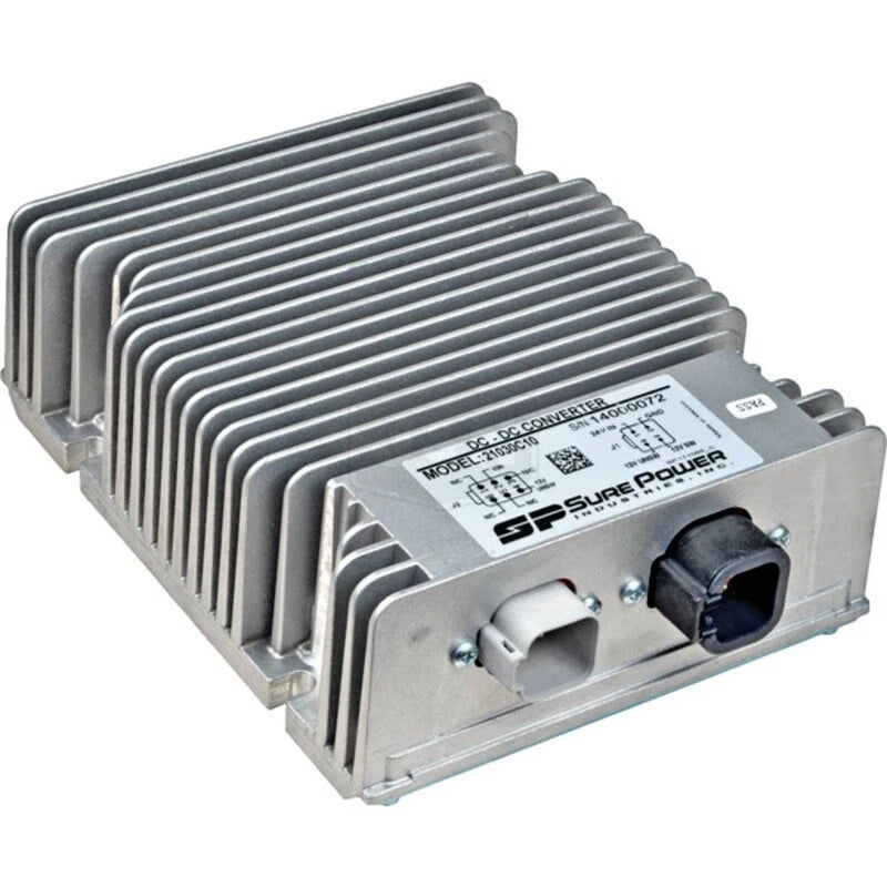30A Power Converter 24VDC to 12VDC, 196mm, Boxed, Voltage Protection