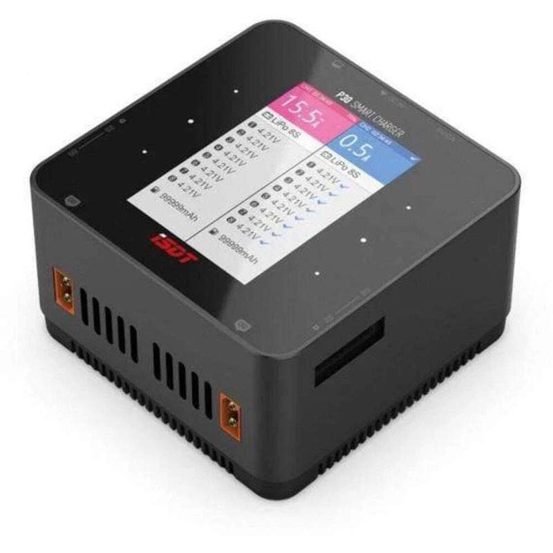 ISDT P30 1000WX2 30AX2 Dual Port 8S Battery Charger Discharger High Power Snychr Battery