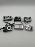 Lot of  Cameras, Kodak, Canon, Sony, LUMIX, Sanyo For PARTS
