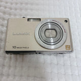 Panasonic Lumix DMC-FX35 Gold Vintage Y2K Digital Camera