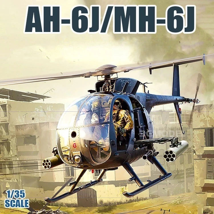 Kitty Hawk KH50003 1/35 U.S AH-6J/MH-6J Little Bird Nightstalkers