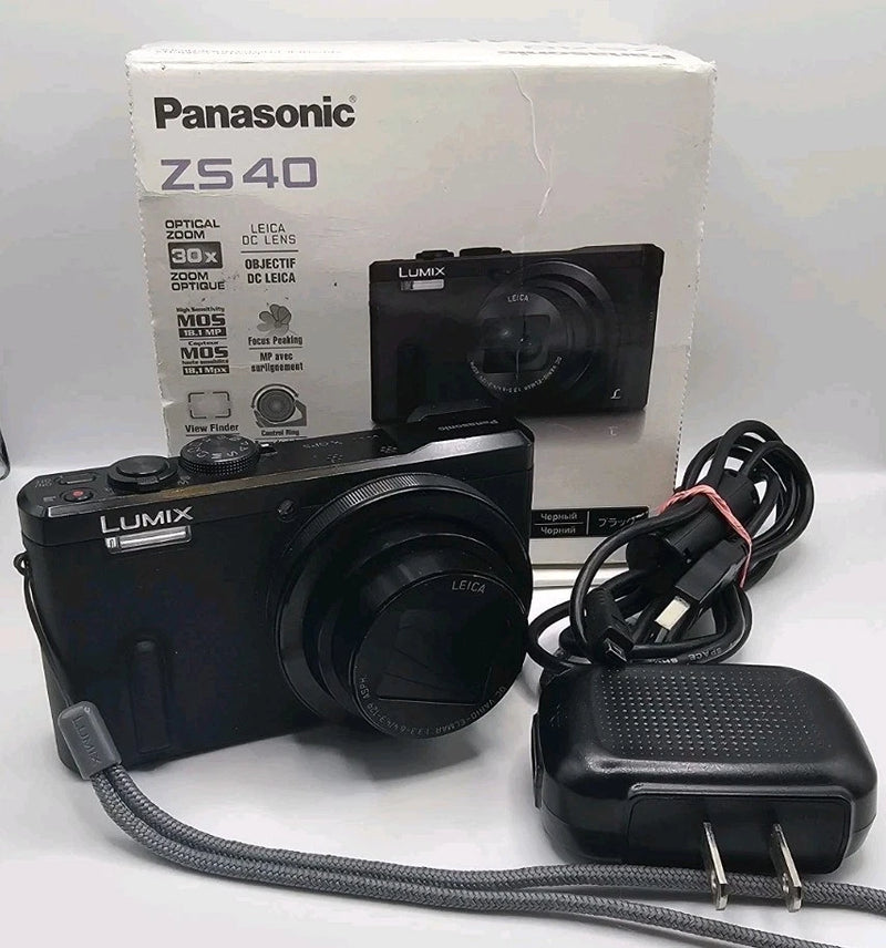 Panasonic Lumix DMC-ZS40 18.1MP Digital Camera 30x Leica Zoom - Zoom Error