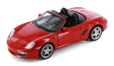 2012 Porsche Boxster S 987 1/24 Scale Diecast Model by Welly - RED