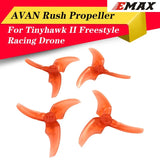 4x Emax AVAN Rush 2.5" 3 Blades  CW CCW Propellers For Emax Tinyhawk II Drone