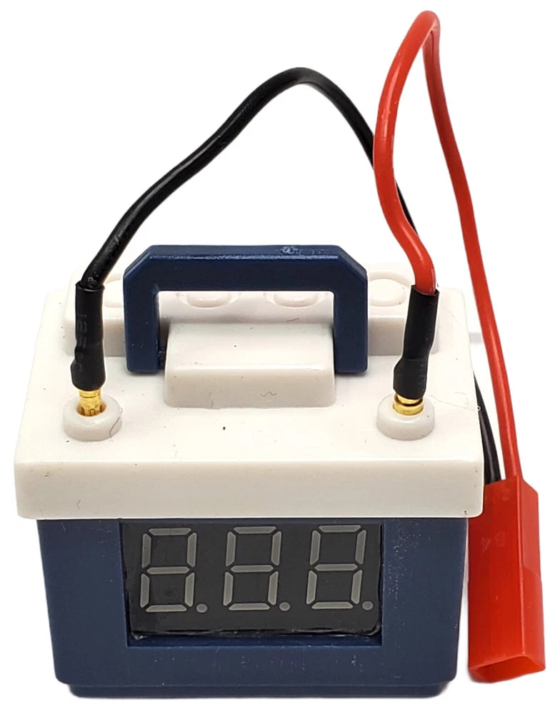 NEW NHX RC Scale LiPo Battery Voltage Checker & Alarm with JST : Blue Battery