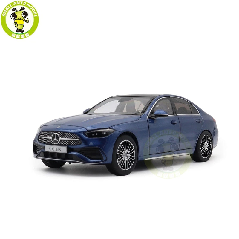 1/18 NZG Mercedes-Benz C CLASS 2025 W206 Blue Diecast Model Car Friends Gifts