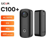 SJCAM C100 Plus 4K Action Camera Waterproof 30M WiFi EIS Sports Helmet Cam