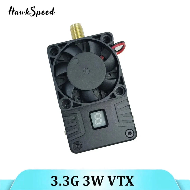 3.3G 3W FPV VTX 3000mw FPV Video Transmitter For RC FPV Racing Drone