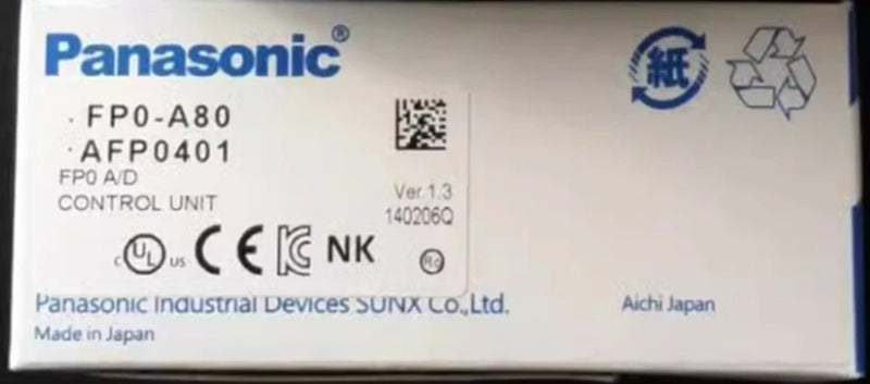 FP0-A80 AFP0401 Programmable Controller Analog Input AD Converter Unit *gi