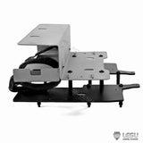 RC tractor battery compartment fixed set, metal bracket with mount plates