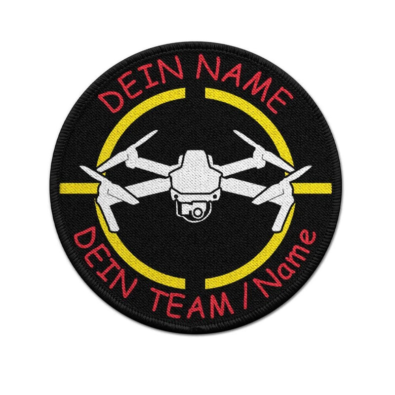 Patch Drohnen-Team personalisiert FPV Racing Sport Quadrocopter Luftbilder#39391