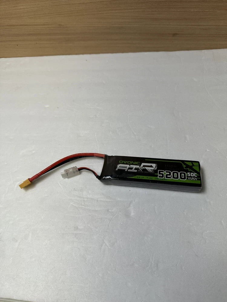 Ovonic 7.4V 100C 5200mAh 2S LiPo Battery XT60 Hardcase for RC Car Truck Boat Battery