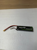 Ovonic 7.4V 5200mAh 2S LiPo hardcase battery with XT60, red/black leads