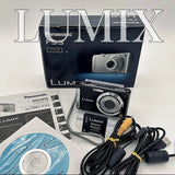 Panasonic LUMIX DMC-FS3 Compact Digital Camera Black with Accessories